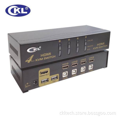 High Quality 4 Port HDMI Kvm Switch